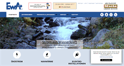 Desktop Screenshot of ewa.at