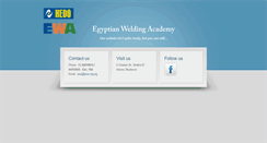 Desktop Screenshot of ewa.org.eg