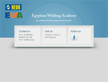 Tablet Screenshot of ewa.org.eg