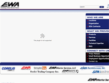 Tablet Screenshot of ewa.com